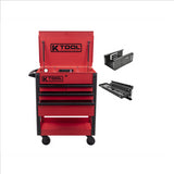 K Tool International 4-DRAWER CART W/ACCESSORIES