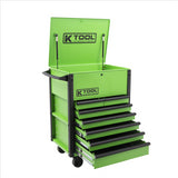 Premium 7 Drawer 750 lb. Service Cart (Matte Neon Green)