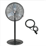 K Tool International 24 INCH WATERPROOF OSCILLATING FAN w/MISTING ATTACHMENT