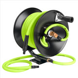 Flexzilla Manual Air Hose Reel, Open Face, Fixed