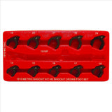 Lock Technology by Milton Metric Shockit Crows Foot Set