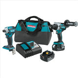 Makita 18V LXT® Lithium‐Ion Brushless Cordless 2‐Pc. Combo Kit (5.0Ah)