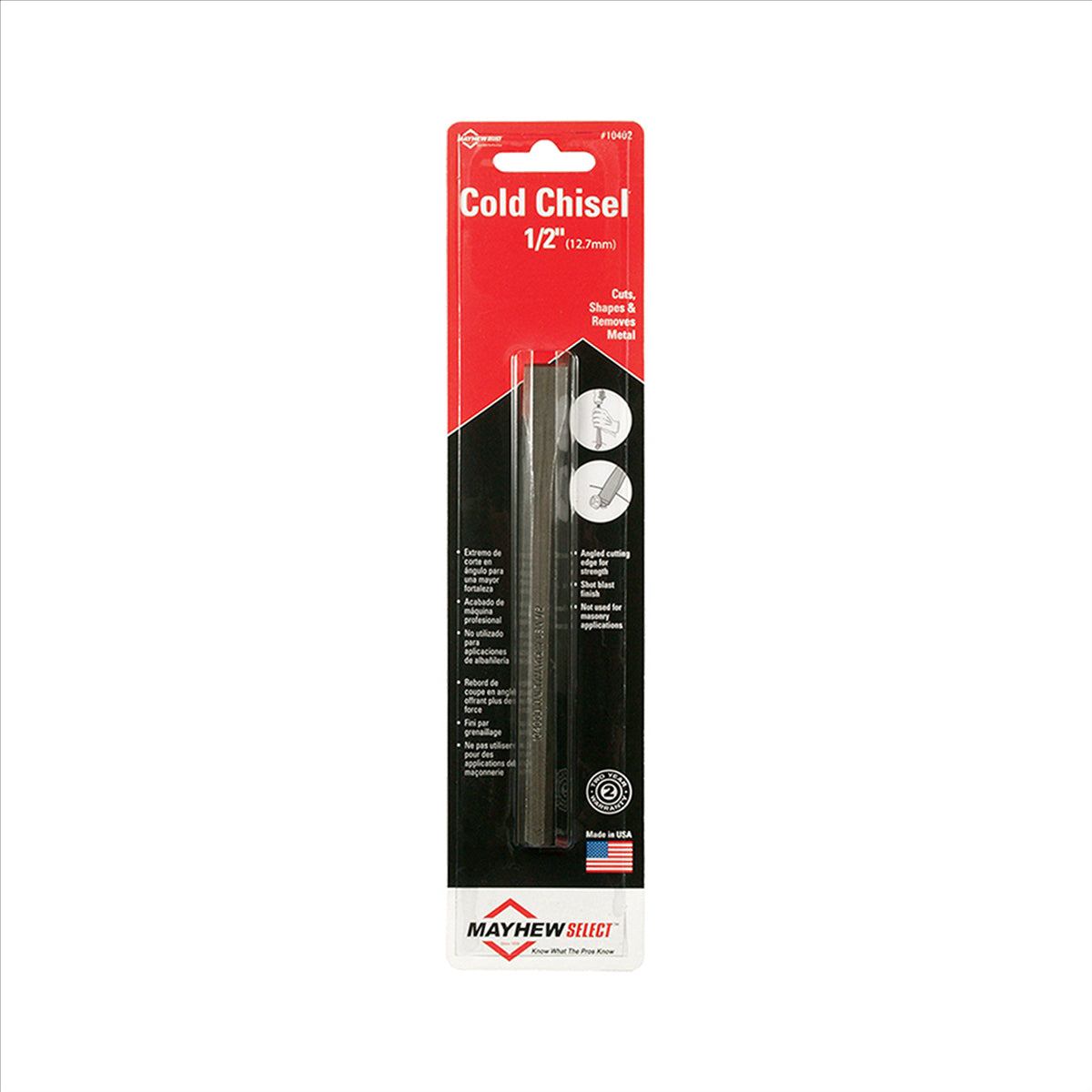 Mayhew 1/4"X5.5" CAPE CHISEL