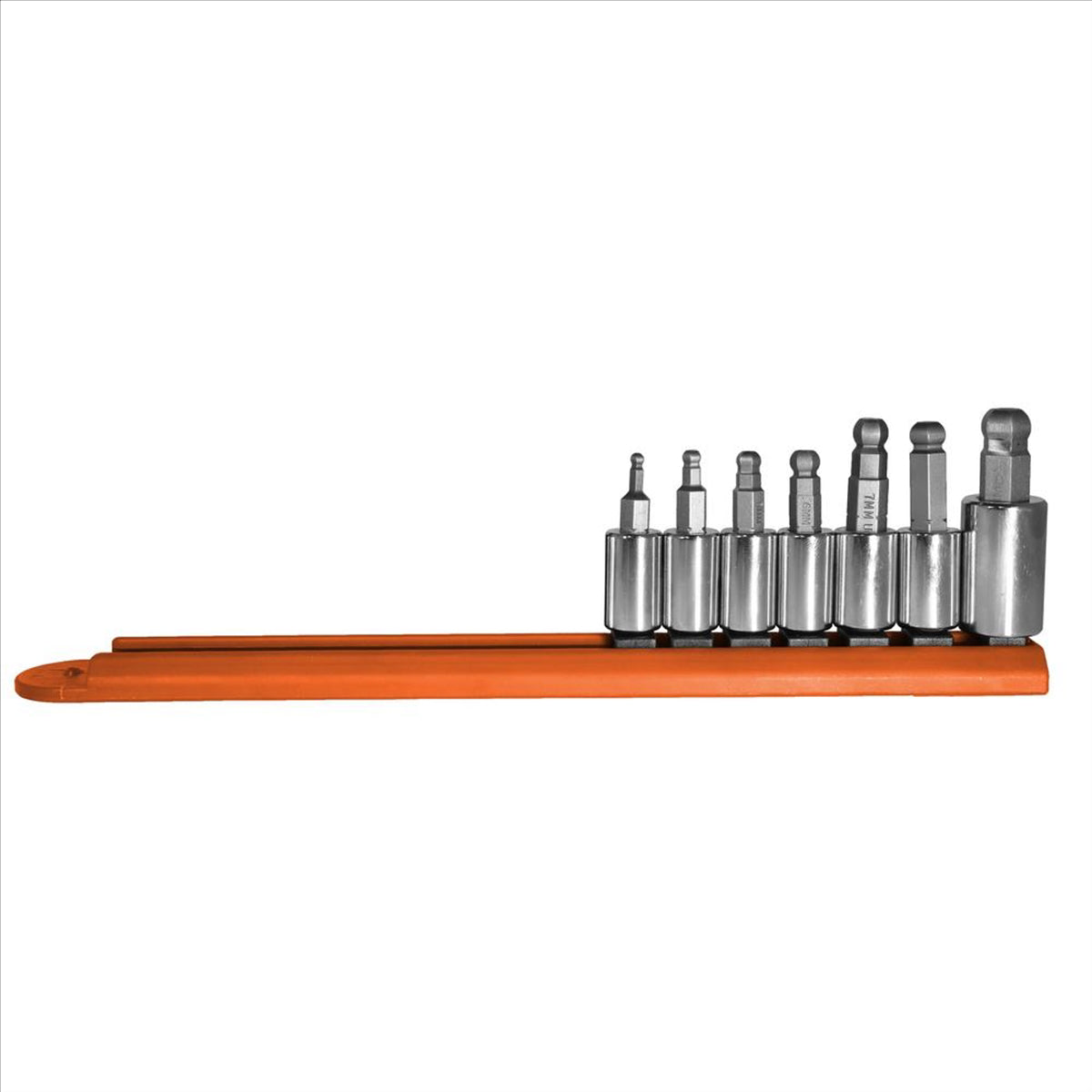 Mayhew 7PC Metric Ball Hex Socket Bit Set