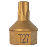 T27 Torx® Dual Drive Bit, 7/16