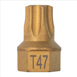 T47 Torx® Dual Drive Bit, 7/16