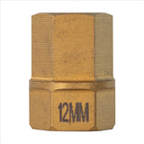 12 MM Metric Hex Dual Drive Bit, 1/2