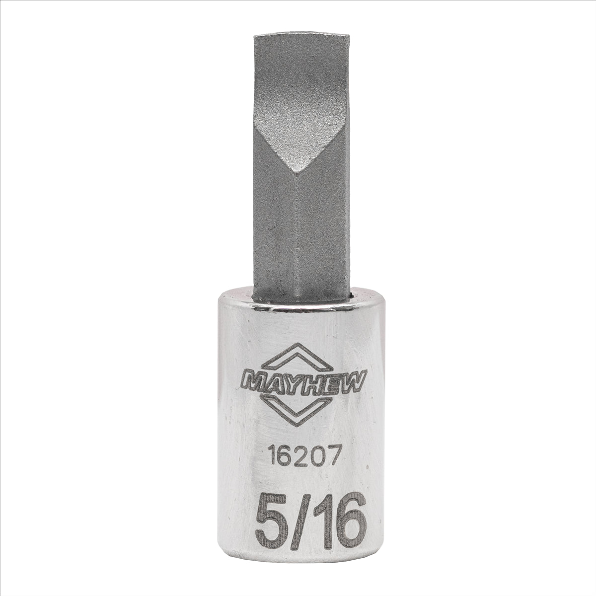 Mayhew 5/16-Inch Slotted Short Insert Socket Bit, 1/4-Inch Drive