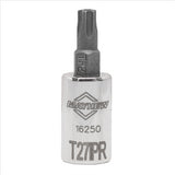 Mayhew T27IPR Tamper Torx Plus® Short Insert Socket Bit, 1/4-Inch Drive