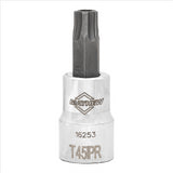 Mayhew T45IPR Tamper Torx Plus® Short Insert Socket Bit, 3/8-Inch Drive