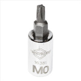 Mayhew No. 0 Mortorq® Short Insert Socket Bit, 1/4-Inch Drive