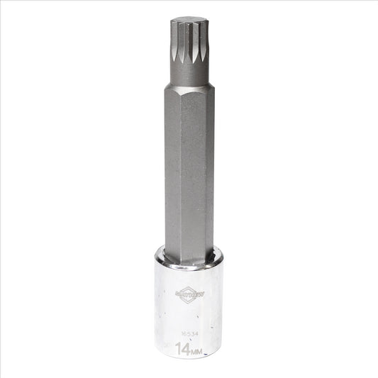 Mayhew 14 MM Triple Square Medium Insert Socket Bit, 1/2-Inch Drive