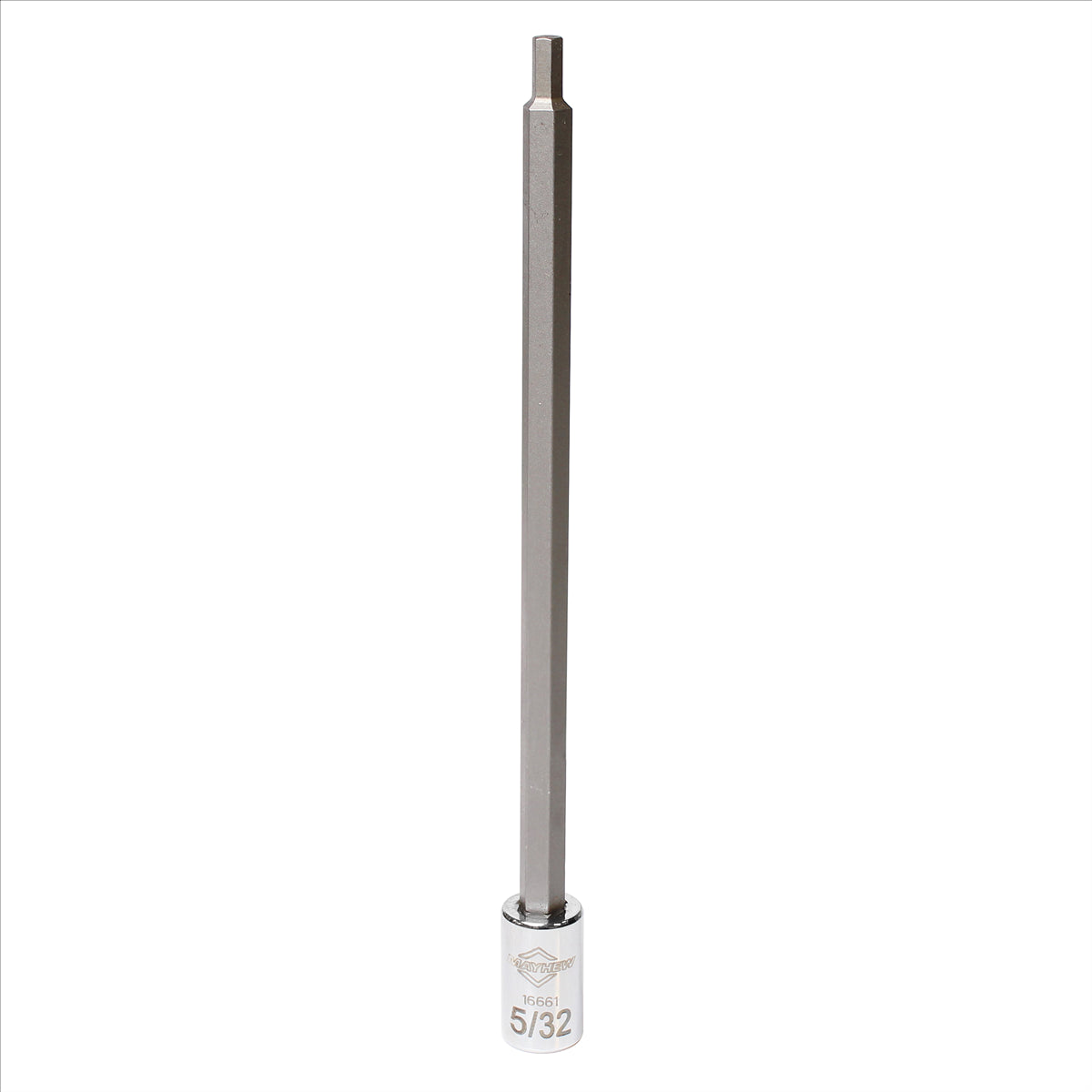 Mayhew 5/32-Inch SAE Hex Long Insert Socket Bit, 1/4-Inch Drive