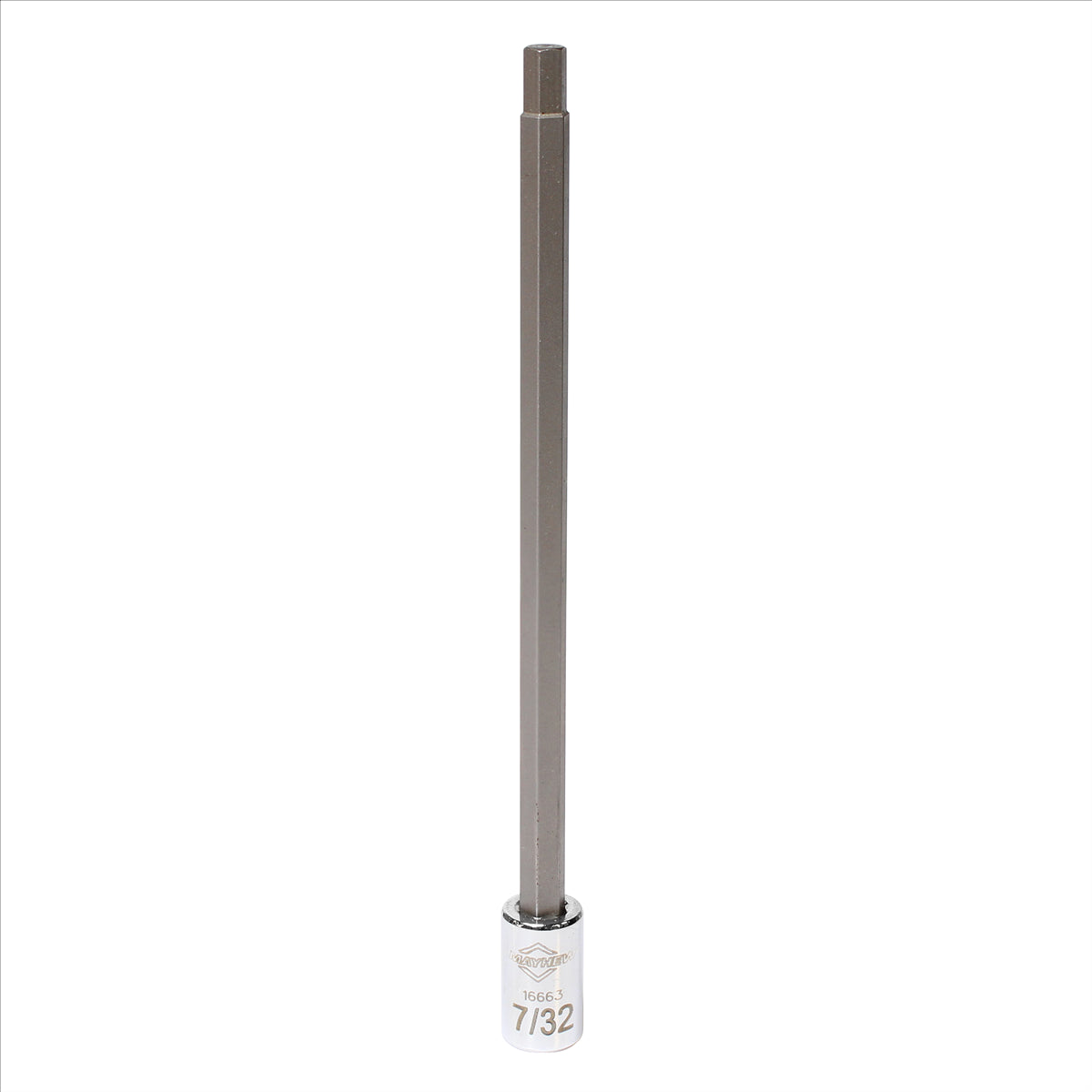 Mayhew 7/32-Inch SAE Hex Long Insert Socket Bit, 1/4-Inch Drive