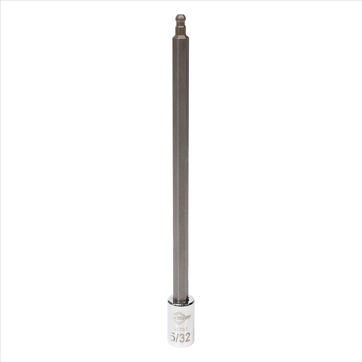 Mayhew 5/32-Inch SAE Ball Hex Long Insert Socket Bit, 1/4-Inch Drive