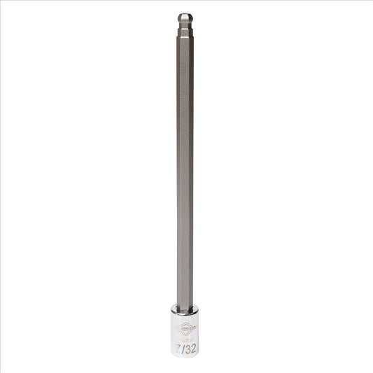 Mayhew 7/32-Inch SAE Ball Hex Long Insert Socket Bit, 1/4-Inch Drive