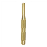 BRASS PUNCH PILOT, 3MMX1/2X4 ON .250 R