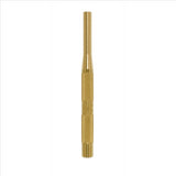 BRASS PUNCH PIN, 7/16X2X6 ON .500 ROUN