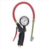 Inflator Gauge,Analog,Straight Dual Chck