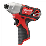 Milwaukee Tool M12 1/4” Hex Impact Driver (Tool Only)