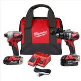 M18 BRUSHLESS HAMMER DRILL/IMP DRIVER 2-TOOL COMBO KIT