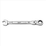 Milwaukee Tool 21mm Flex Head Ratcheting Combination Wrench