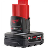 Milwaukee Tool M12 REDLITHIUM XC 4.0 Extended Capacity Battery Pack