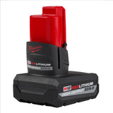 Milwaukee Tool M12 REDLITHIUM HIGH OUTPUT XC5.0 Battery Pack