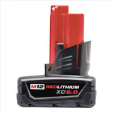 Milwaukee Tool M12 REDLITHIUM XC6.0 Battery