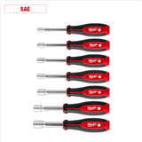 7pc SAE HollowCore Nut Driver Set