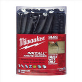 Milwaukee Tool INKZALL JOBSITE MARKER BLACK 36PK