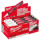 Milwaukee Tool INKZALL WHITE LIQUID PAINT MARKER (12-PK)