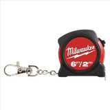 Milwaukee Tool 6FT / 2M KEYCHAIN TAPE MEASURE