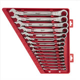 Milwaukee Tool 15pc Ratcheting Combination Wrench Set - SAE