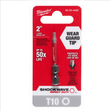 Shockwave T10 Torx 2 in. Power Bit