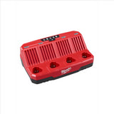 Milwaukee Tool M12 Four Bay Sequential Charger