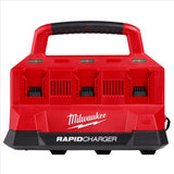 Milwaukee Tool M18 PACKOUT Six Bay Rapid Charger