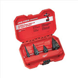 Milwaukee Tool 4-PC JAM-FREE STEP DRILL BITS #1, #4, #7, #12 SET