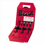 7-PC PLUMBER'S SELFEED HIGH-SPEED STEEL WOOD BORING BIT SET