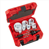 12 Pc. Hole Saw Kit