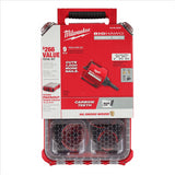 9 Pc. Hole Saw Kit