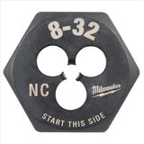 8-32 NC 1-Inch Hex Threading Die