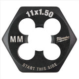 M11-1.50 mm 1-Inch Hex Threading Die