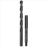 M8-1.25 mm Straight Flute Plug Tap & H Drill Bit