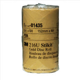 GOLD DISC ROLLS STIKIT P320G 6IN 175/ROLL