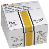 GOLD FILM DISCS HOOKIT P200 3IN 50PK