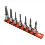 SET SKT 3/8 HEX BIT 7PC