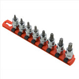 SKT SET 3/8 TORX BIT 8PC Clip