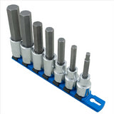 SET SKT 1/2 MET HEX BIT 7PC CL