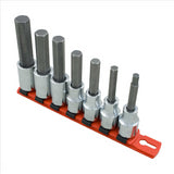 SET SKT 1/2 HEX BIT 7PC CL